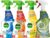 Dettol Power Bathroom Kitchen And All-Purpose Cleaner with Antibacterial Mould And Mildew Removal 750ml Pack of 4